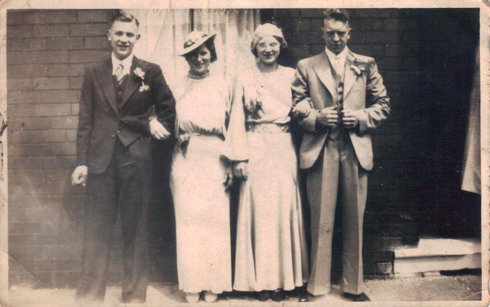 William Finch & Annie Bradshaw wedding day 3rd July 1937