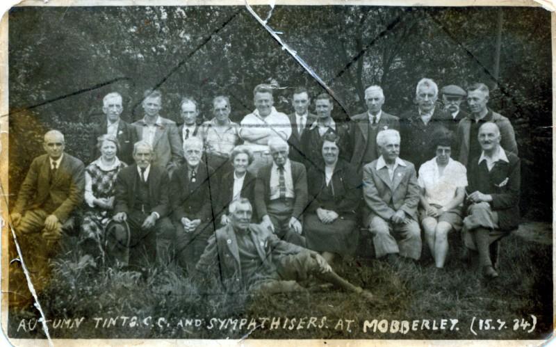 Autum Tints , older members of the Wigan Wheelers 1934