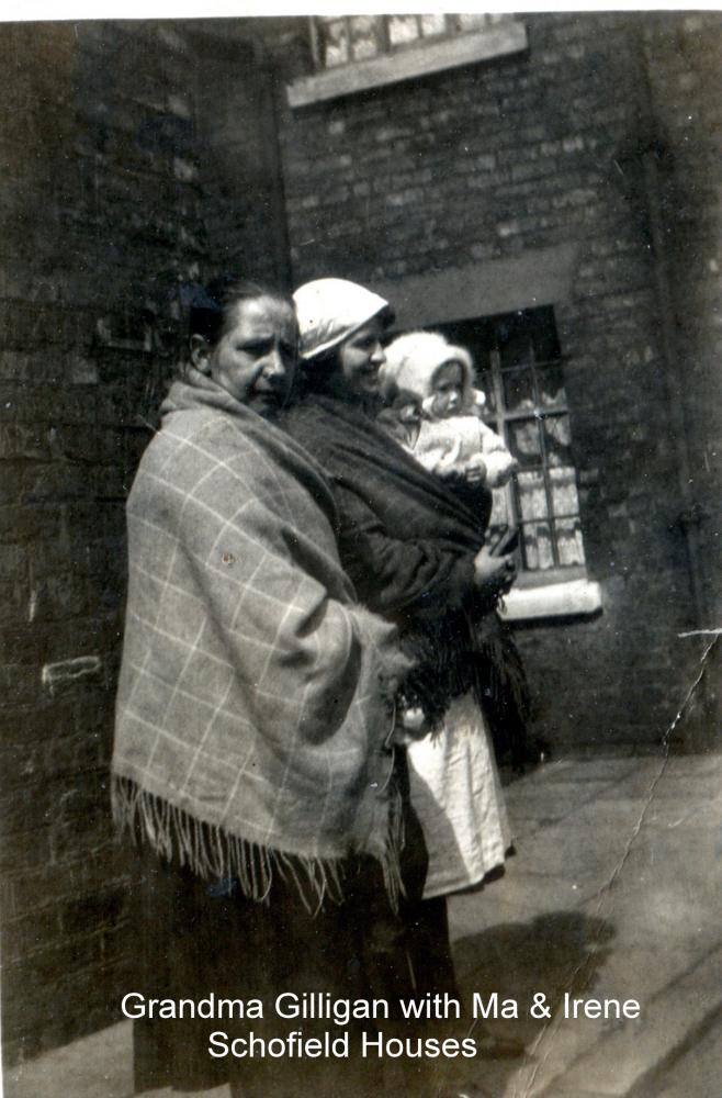Celia Gilligan with her daughter Elizabeth and Granddaughter Irene