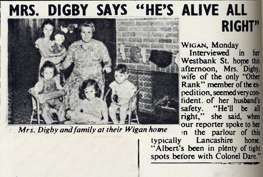 DIGBY FAMILY  January 1950