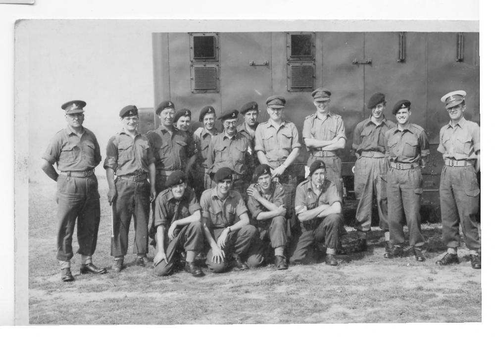 Manorbier or Richmond stationed. 1940's