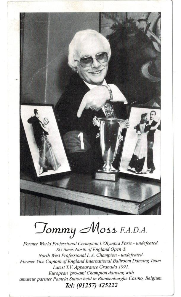 Postcard TOMMY MOSS F.A.D.A.