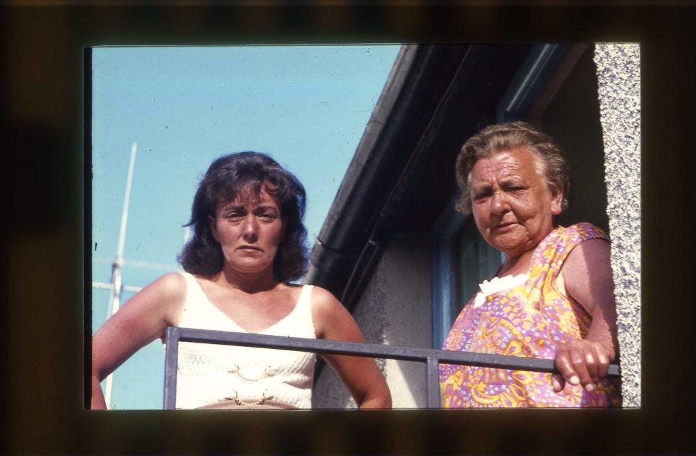 Dorothy Pearce and her Mum Ruth Alker 1969