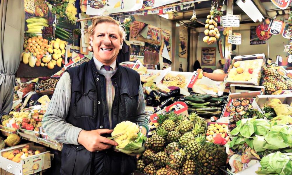 Ken Hall, Wigan Market 1987.