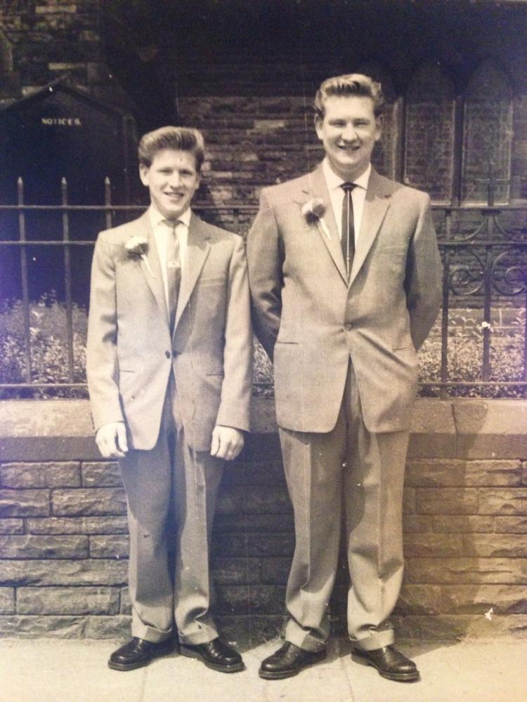 Bill Finch Jnr wedding day 1959