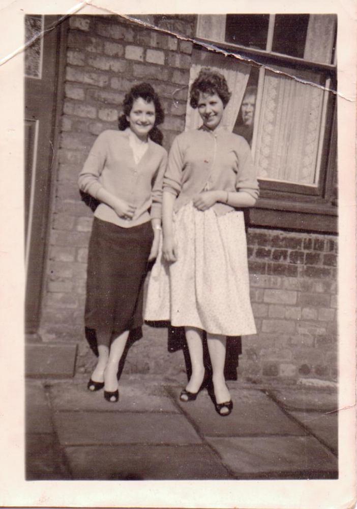 Jean Ormesher and Mary Gregory c1959