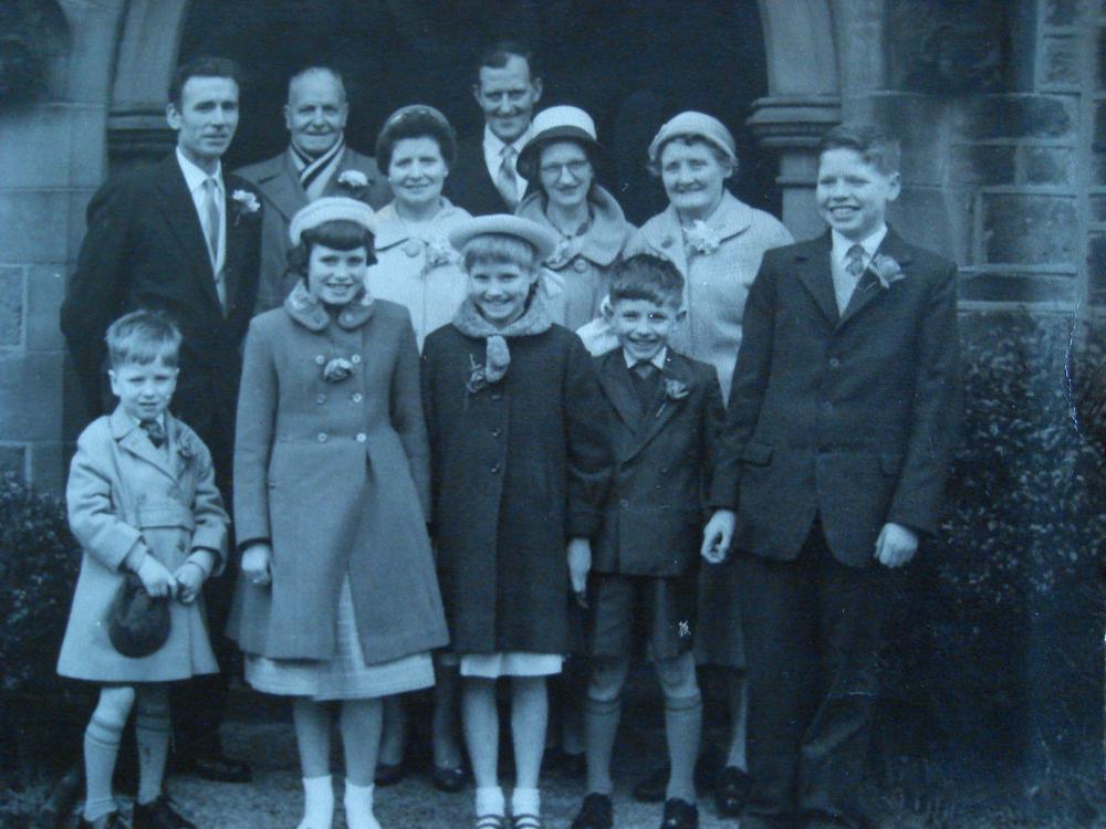 A Family Wedding Day. About 1959