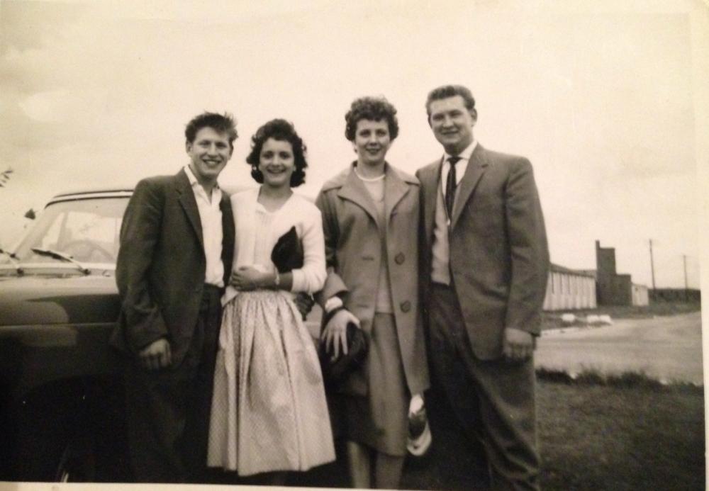 Derek & Jean Finch, Billy and Mary Finch c1959/1960