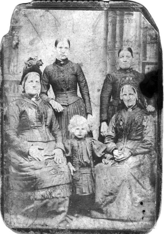 The 5 Generations, c1890.