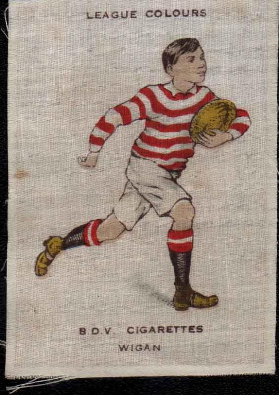 B.D.V. Cigarettes, League colours.