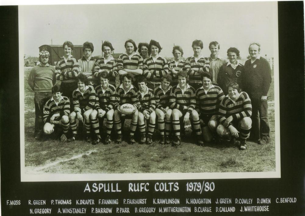 Aspull rugby 1980