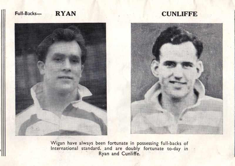 Full-backs Ryan and Cunliffe.