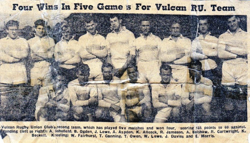 Vulcan rugby team/
