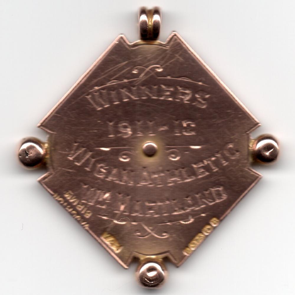 Gold Medal 1911-12 (Obverse)