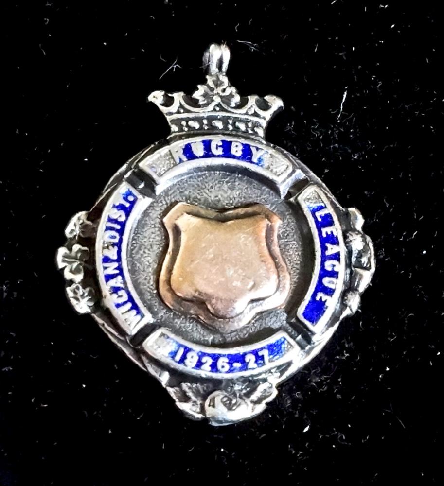 Goose Green RFC Medal, Wigan & District Rugby League 1926-27. 