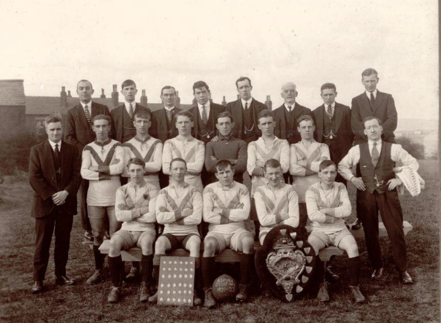 St Elizabeth's AFC, Aspull, 1921-22.