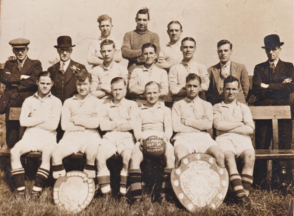 St Mary's "UNDEFEATED", 1938-39