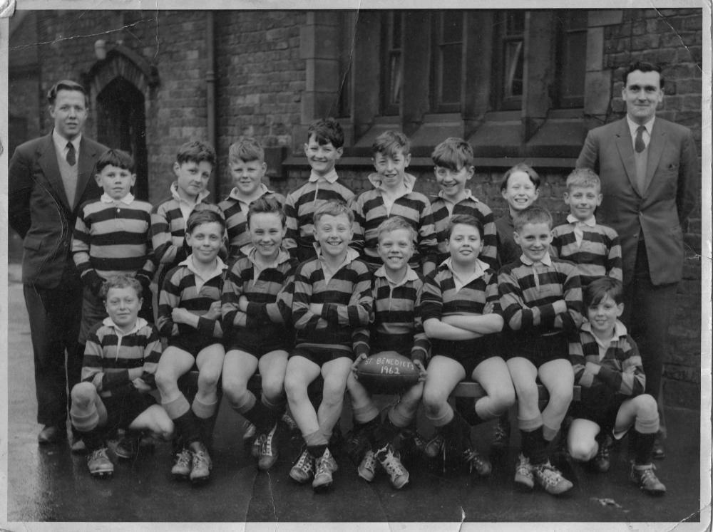 St Benedict's First Rugby League Team 1961-2.