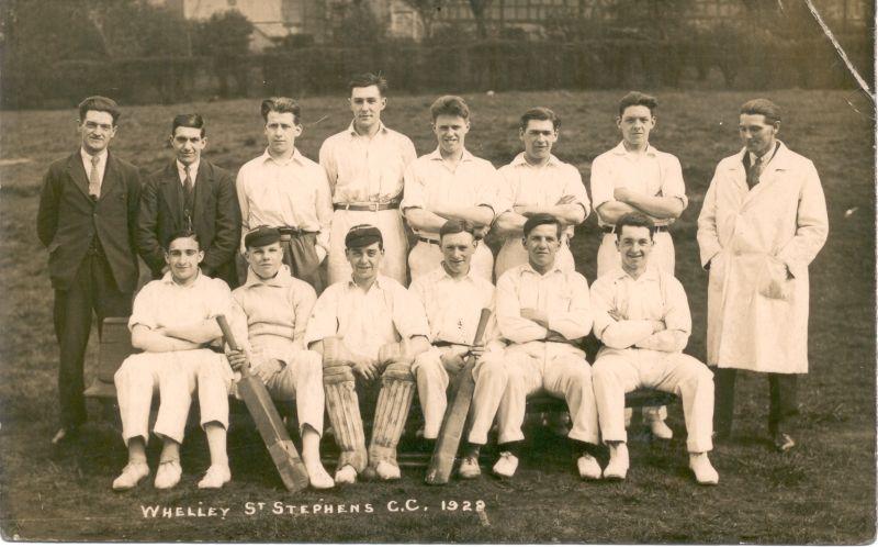 Whelley St Stephens C.C., 1929.