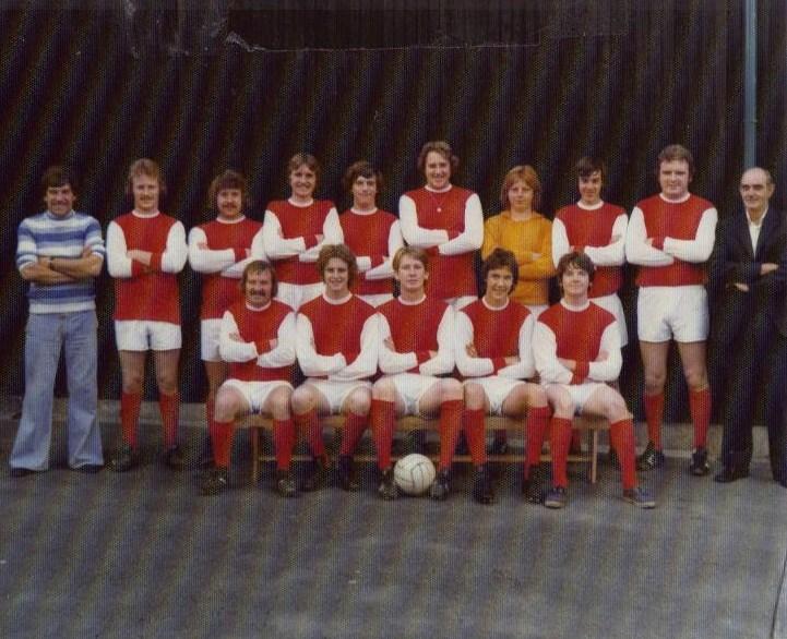 Our lady`s football team 1976-77