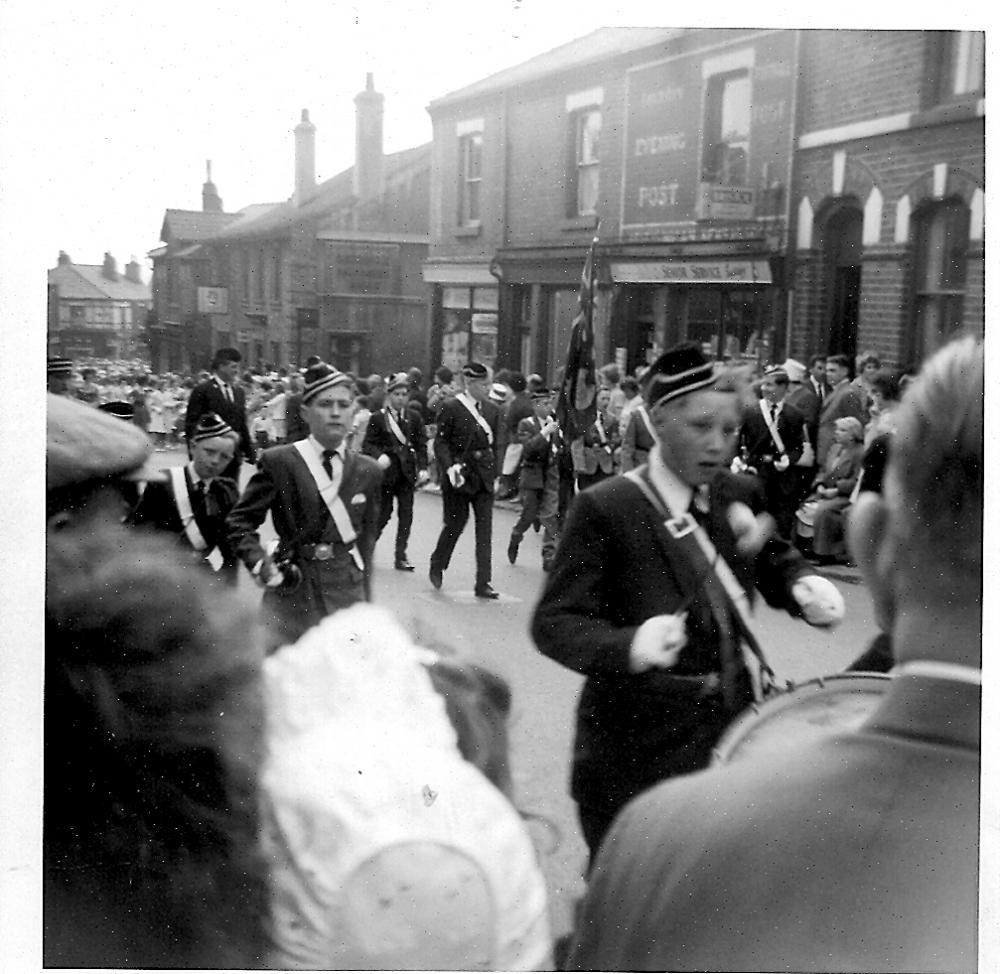 5th Wigan St Catharine's BB at St Catharine's Church walking day  early 1960s