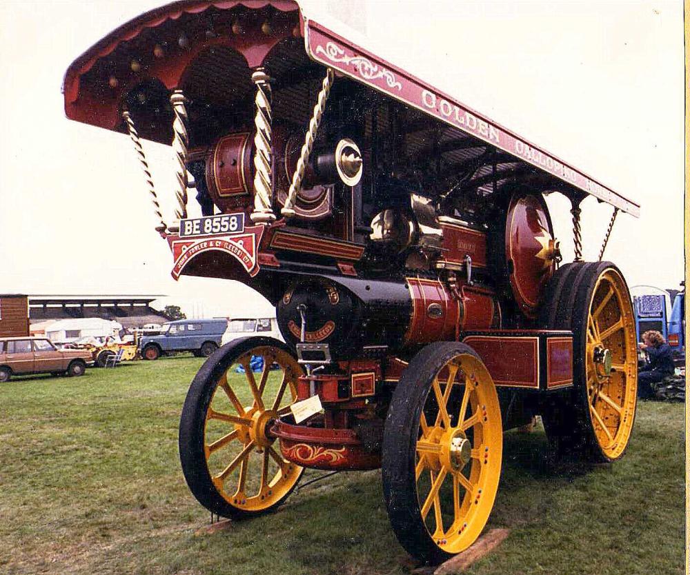 old steam vehicle