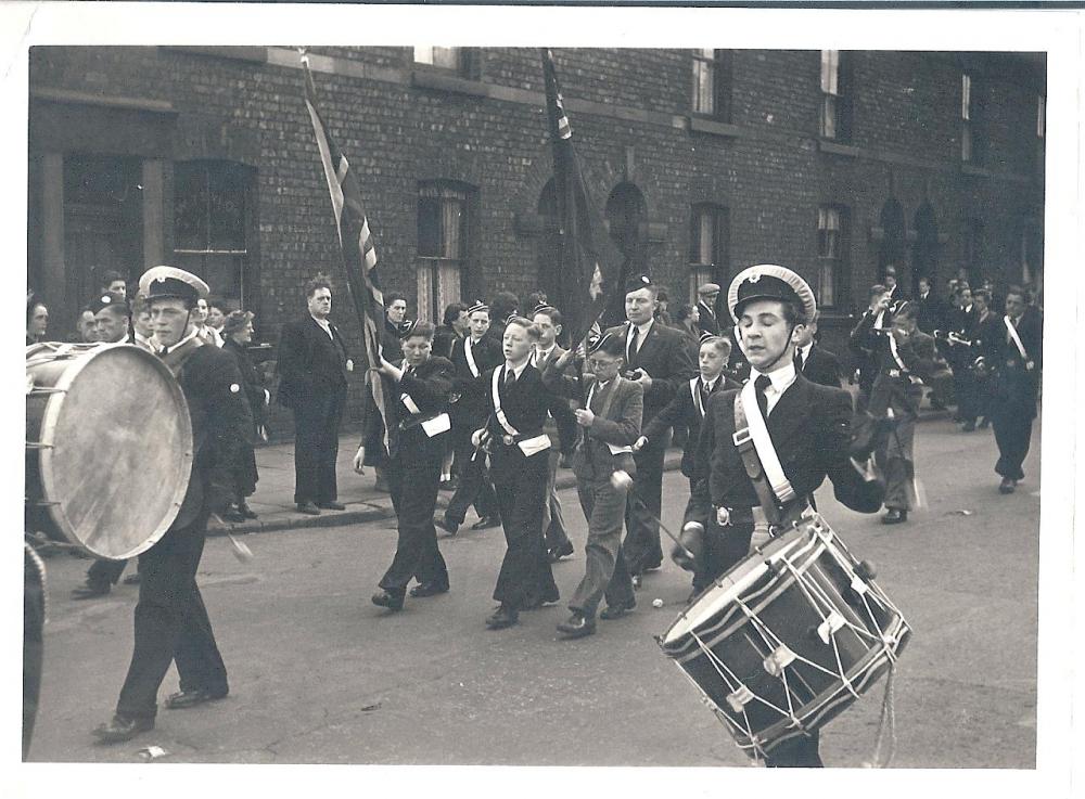 5th Wigan St Catharines BB on Parade 