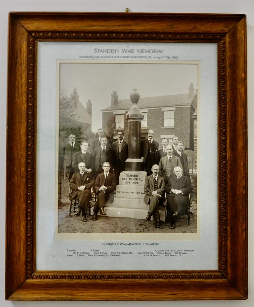 Standish War Memorial Committee 1920