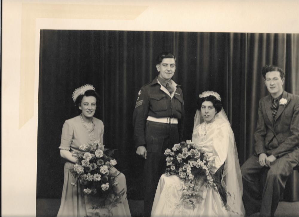Mum and Dad's wedding photograph