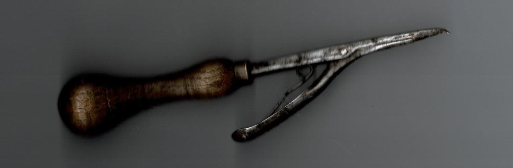 ORIGINAL Rug Pegging Tool. 100 years old