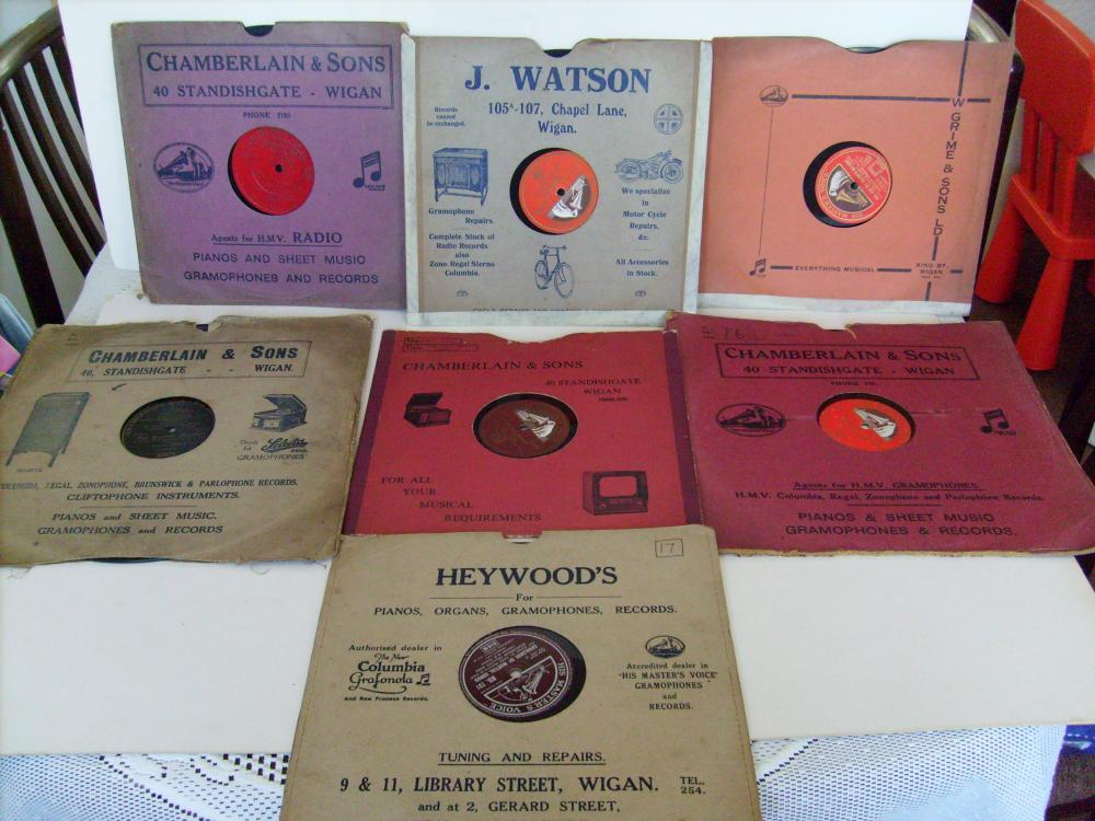 78 RPM RECORD SLEEVES