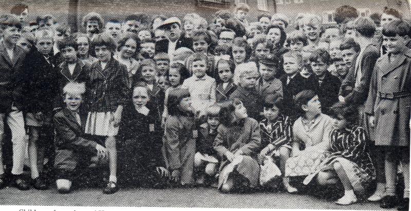Upper Morris St. Club. Members children 1962/63 