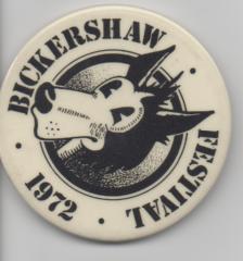 badge from Bickershaw Festival