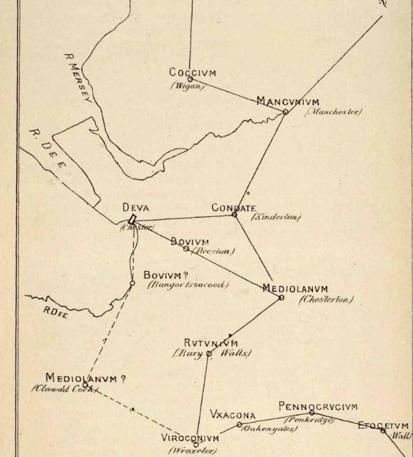 ROMAN ROADS Map