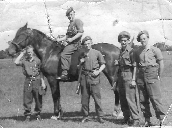 My dad, Richard Harris presumably in France