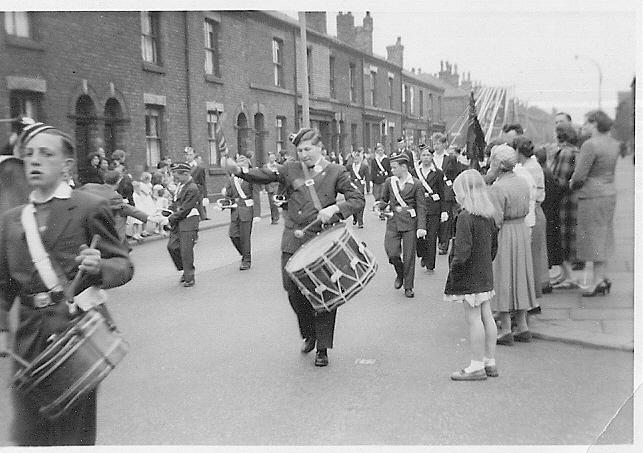 St Catharine's 5th Wigan BB Walking Day Mid 1950s Darlington St