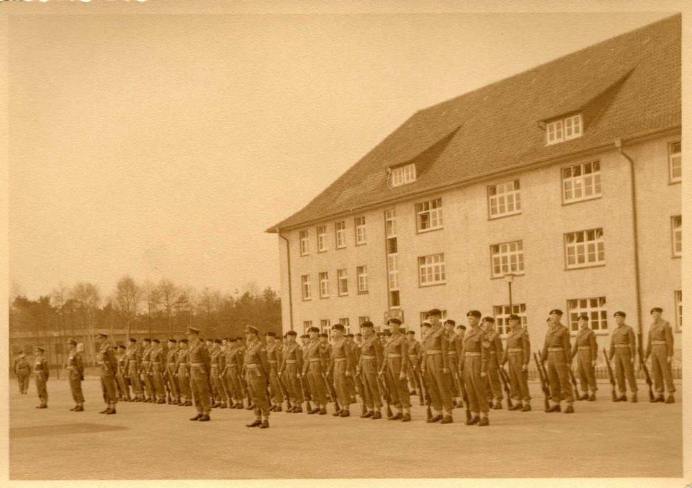 Barracks in Germany.