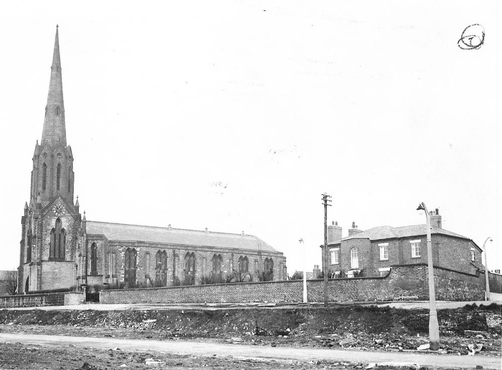 St Catharine's Church and Vicarage around 1970
