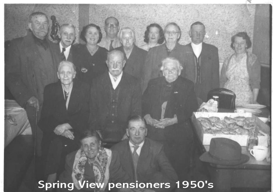 Spring View Pensioners, 1950s.