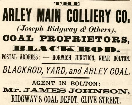 Arley Main Colliery Co., coal proprietors