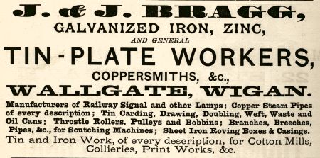 Bragg J. & J., iron and tinplate workers
