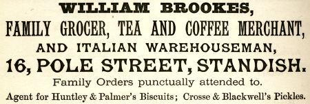Brookes William, grocer and Italian warehouseman