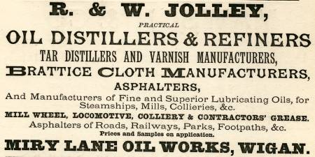 Jolley R. & W., oil distillers and refiners