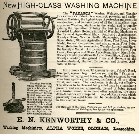 Kenworthy E. N., washing machine maker