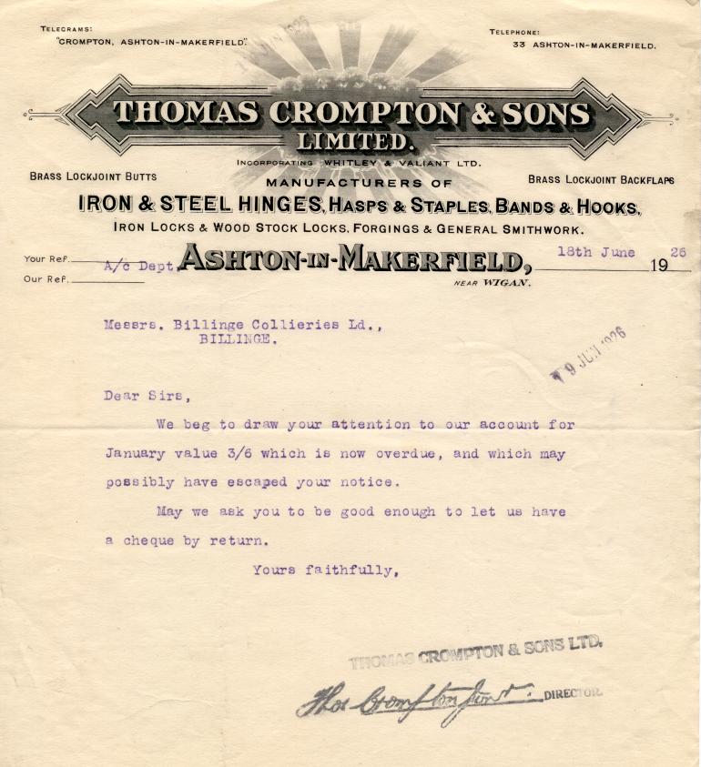 Thomas Crompton & Sons
