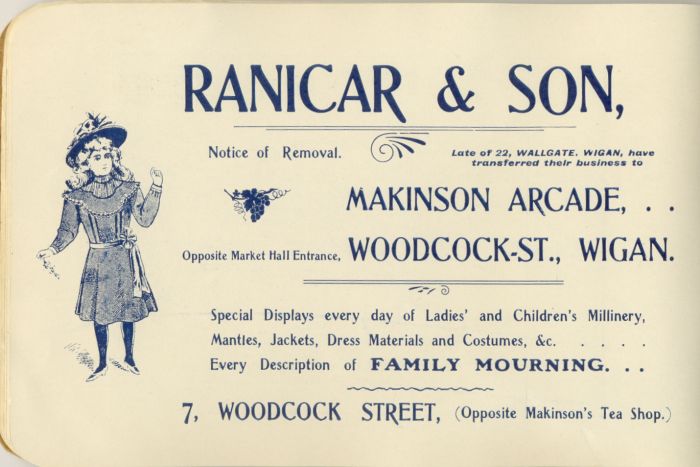 Ranicar & Son, Clothing, Wigan