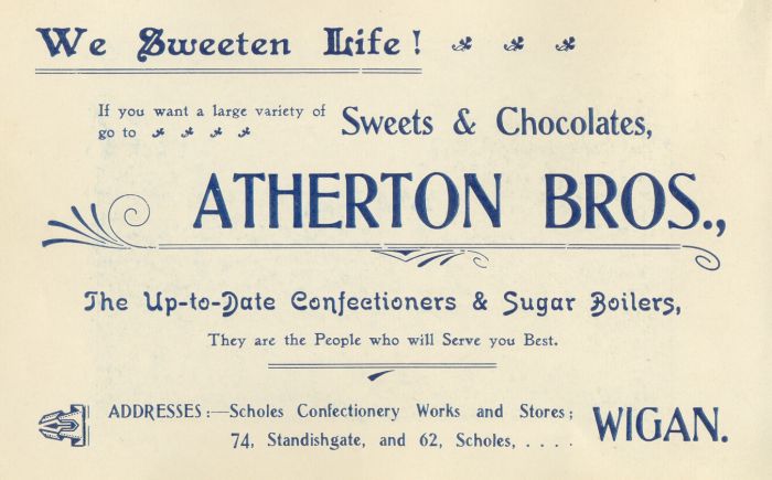 Atherton Brothers, Confectioners