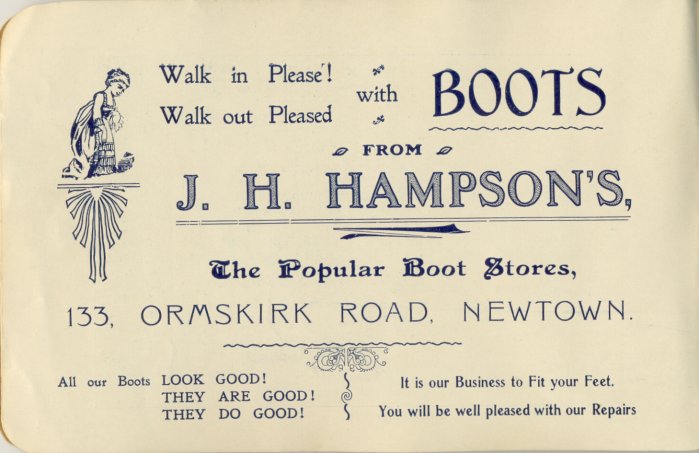 J. H. Hampsons, Boot Store