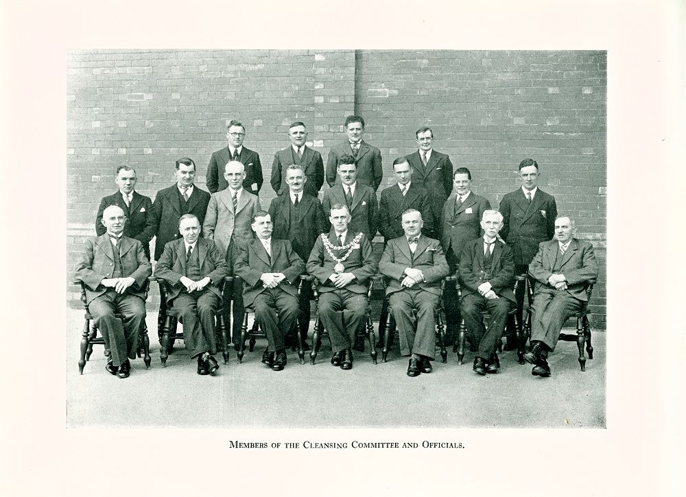 Members of the Cleansing Committee and Officials
