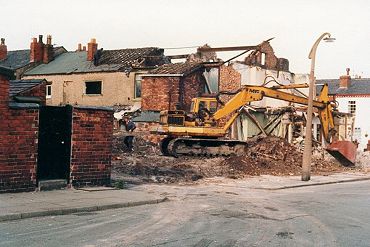 The bakehouse demolition